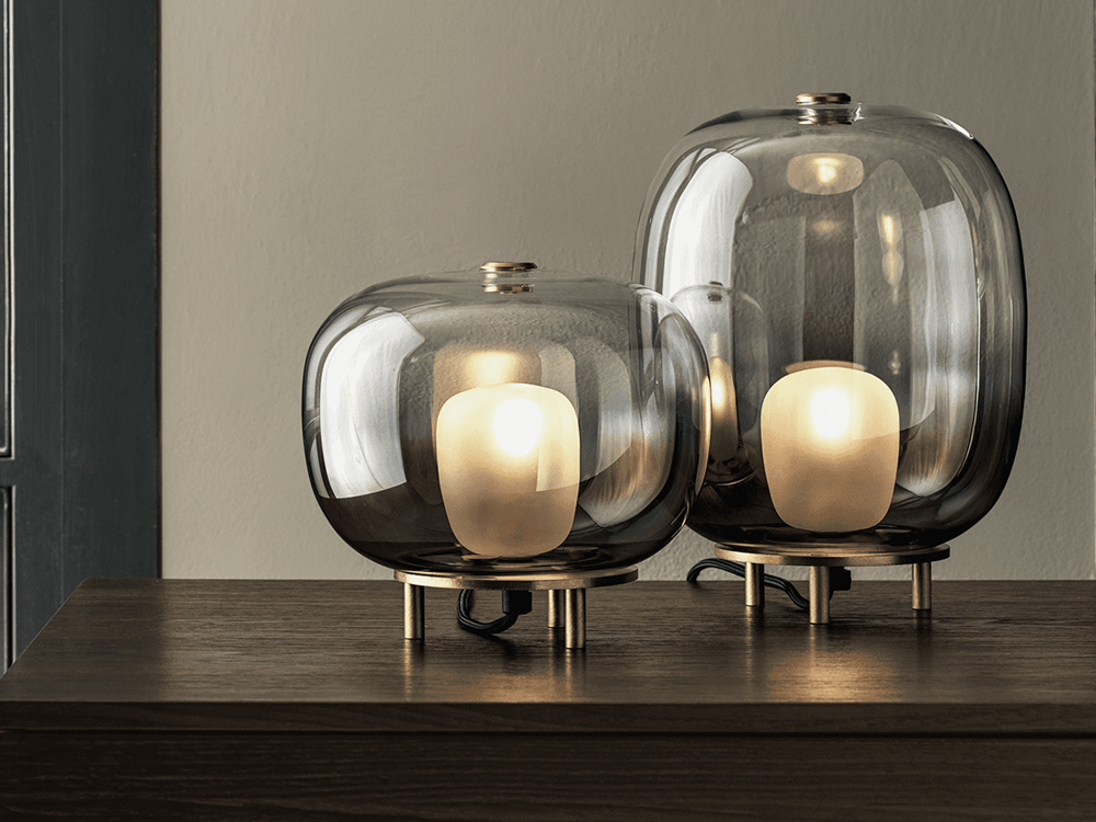 Blow: la lampada da tavolo firmata Bontempi