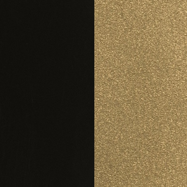 Metallo Laccato - Bicolor (nero profondo-oro)